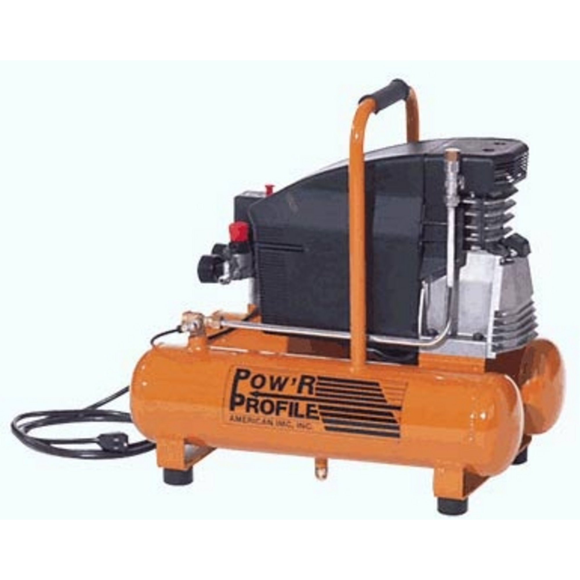 Contractors 2 HP Air Compressor has Twin LowProfile Tanks Northern Tool